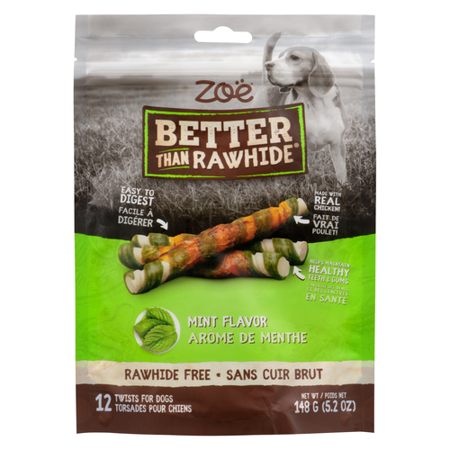 Zoe Mint Twists Dog Treat