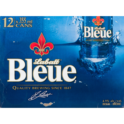 Buy Labatt Blue Beer 5% Alcohol 12 x 355 ml (cans) | IGA