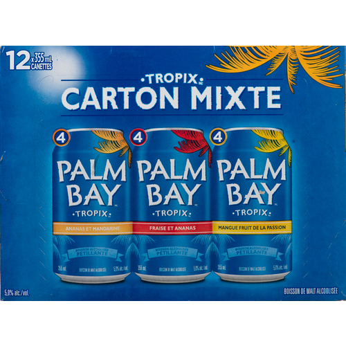 Buy Palm Bay Tropix Mixer 5.0% Alcohol 12 x 355 ml (cans) | IGA