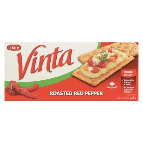 Dare Vinta Crackers Roasted Red Pepper 225 g