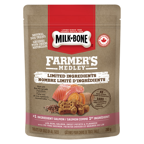 Milk-Bone Dog Treats Farmer's Medley Salmon