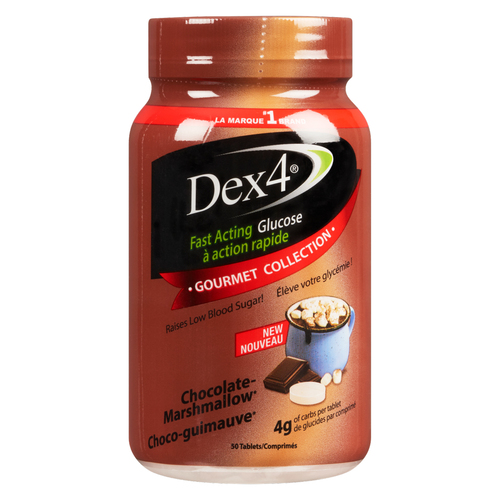 Buy Dex4 Fast Acting Glucose Chocolate-Marshmallow 50 Tablets | FreshCo