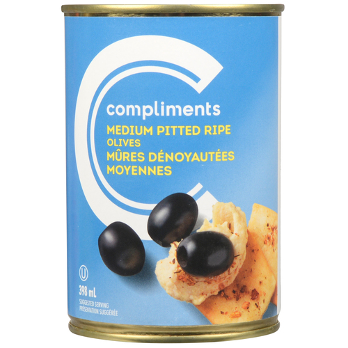 Compliments Black Olives Sliced Ripe