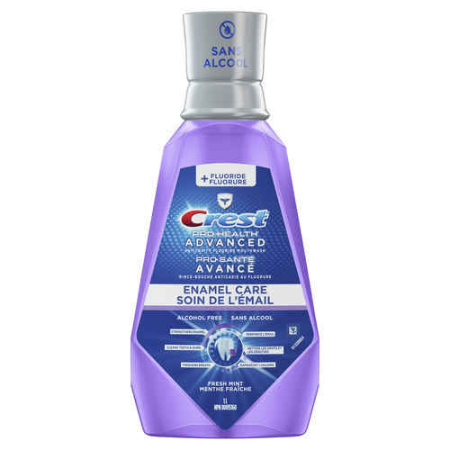 Crest Pro-Health Advanced Mouthwash Enamel Care Fresh Mint 1 L