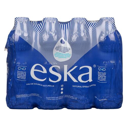Buy Eska Natural Spring Water 12 x 500 ml (bottles) | IGA