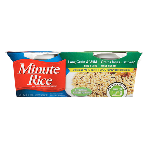 Minute Rice Long Grain Wild Ready To Serve Chicken Flavour