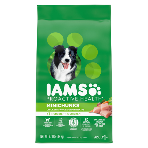 Iams Proactive Health Minichunks Chicken & Whole Grains Adult Dry Dog Food
