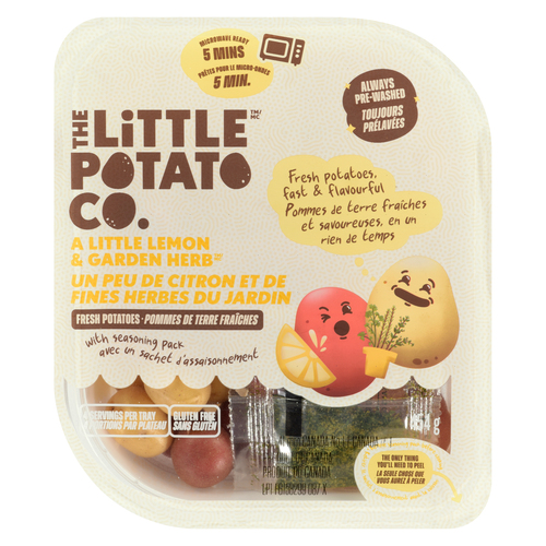 The Little Potato Company Microwave Ready Potatoes Lemon & Garden Herb