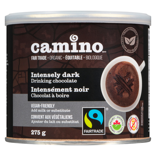 Buy Camino Organic Hot Chocolate Mix Intensely Dark 275 g | Foodland