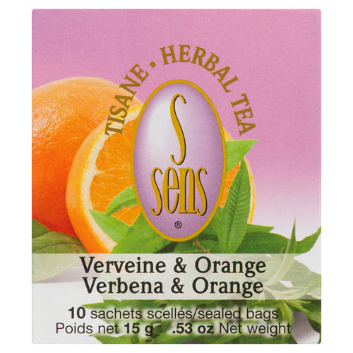 Buy S Sens Herbal Tea Bags Verbena And Orange 10 EA | IGA