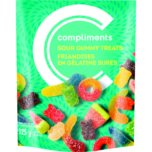 Compliments Sour Gummy Treats