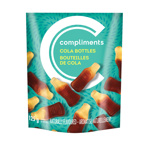 Compliments Candy Cola Bottles