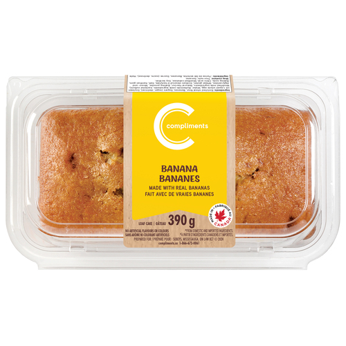 Compliments Loaf Cake Banana