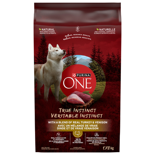 Purina ONE Dry Dog Food True Instinct Turkey & Venison