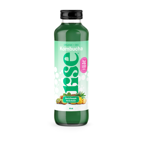 Rise Organic Kombucha Kiwi & Pineapple