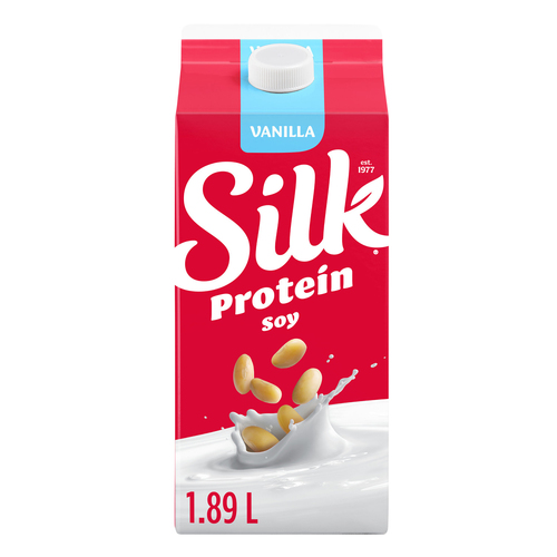 Silk Dairy-Free Soy Milk Alternative Vanilla Flavour 1.89 L