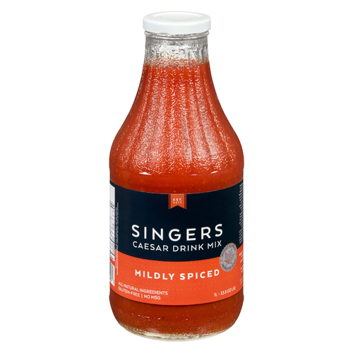 Buy Singers Drink Caesar Mild Spicy Mix 1 L (bottle) | Sobeys Inc.