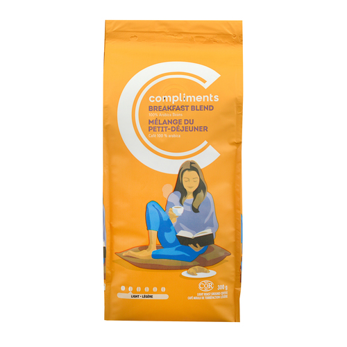 Buy Compliments Ground Coffee Breakfast Blend 300 g | Safeway Canada