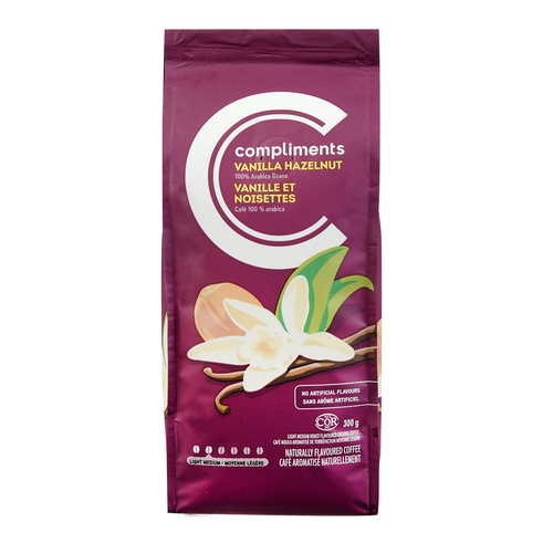 Compliments Coffee Vanilla Hazelnut
