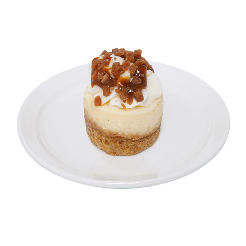 Mini Cheesecake Caramel Turtle