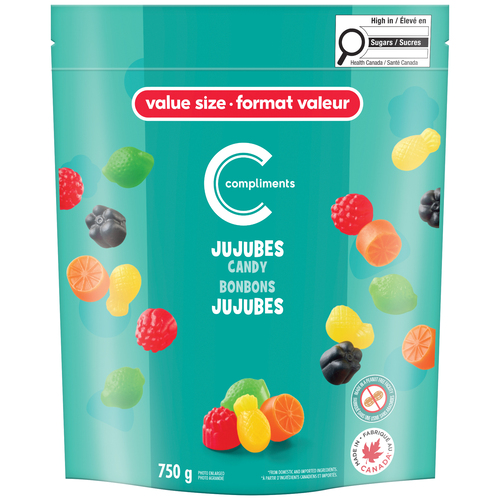 Compliments Candy Jujubes 750 g