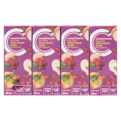 Compliments Apple Grape Juice
