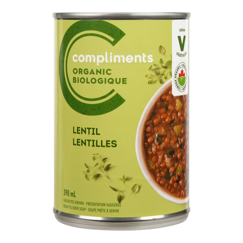 Compliments Organic Soup Mediterranean Lentil