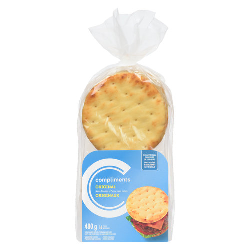 Compliments Naan Rounds Original