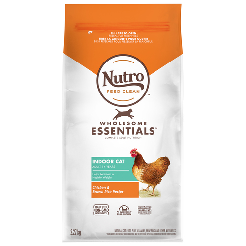 Nutro Indoor Cat Chicken & Brown Rice Dry Cat Food