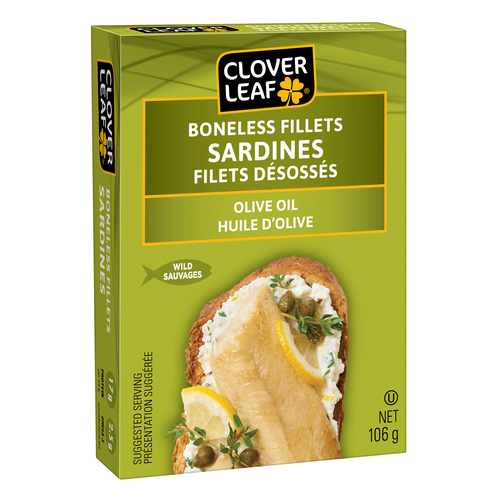 Clover Leaf Sardine Fillets Boneless In Olive Oil