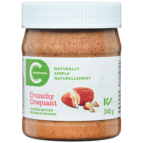 Compliments Naturally Simple Almond Butter