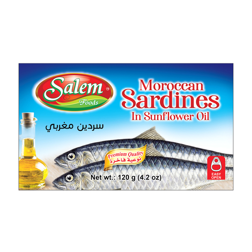 Salem Sardines In Sunflower Oil