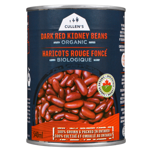 Cullen's Organic Red Kidney Dark Beans