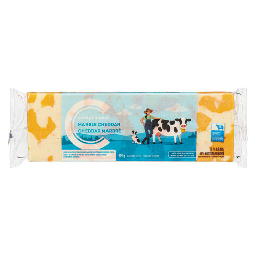 Compliments White Cheese Old Cheddar Block