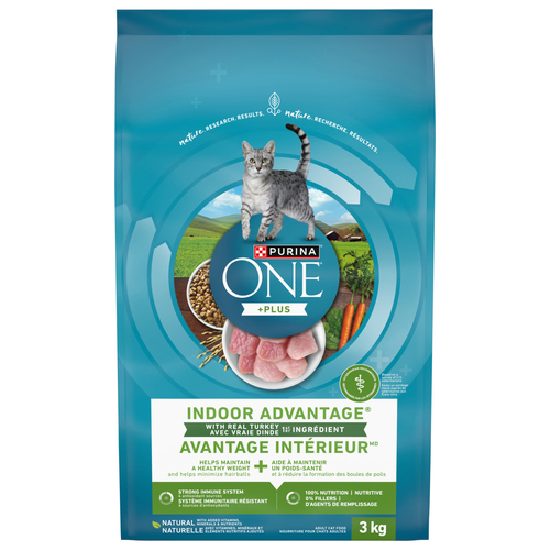 ONE +Plus Indoor Advantage Turkey, Dry Cat Food