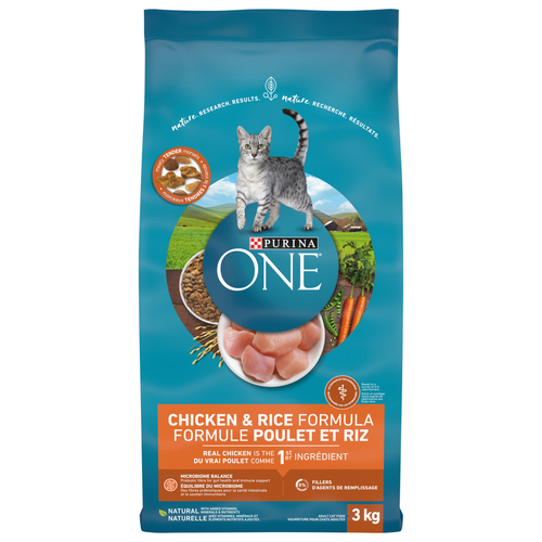 Purina ONE Dry Cat Food Chicken & Rice