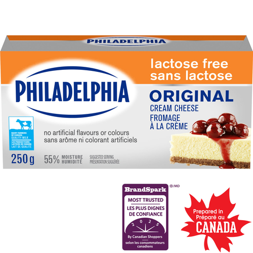 Buy Philadelphia Lactose Free Cream Cheese Original 250 g | Foodland