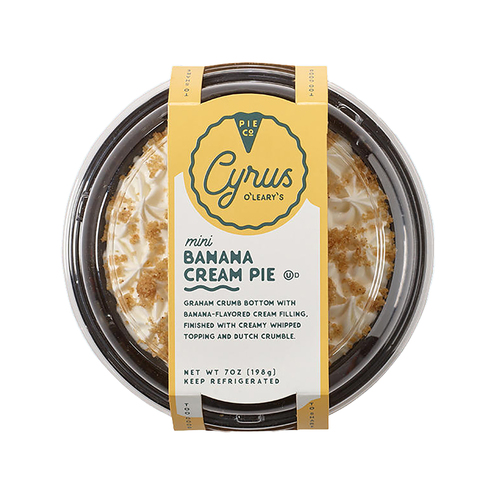 Cyrus O'Leary's Mini Pie Banana Cream