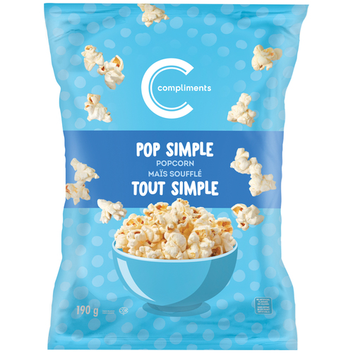 Compliments Popcorn Pop Simple 190 g