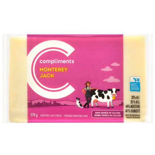 Compliments Monterey Jack Cheese Block