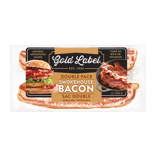 Buy Gold Label Sliced Bacon 500 g | FreshCo