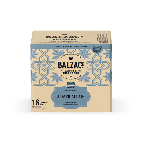 Buy Balzac's Coffee Roasters 100% Compostable A Dark Affair 18 K-Cups |  Sobeys Inc.