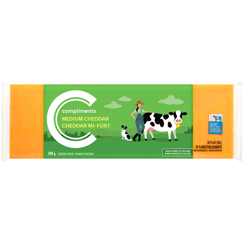 Block Cheese Medium Cheddar