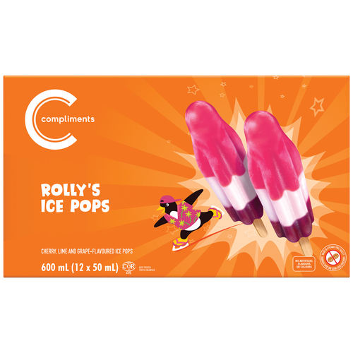 Buy Compliments Rolly's Ice Pops 12 x 50 ml | Sobeys Inc.