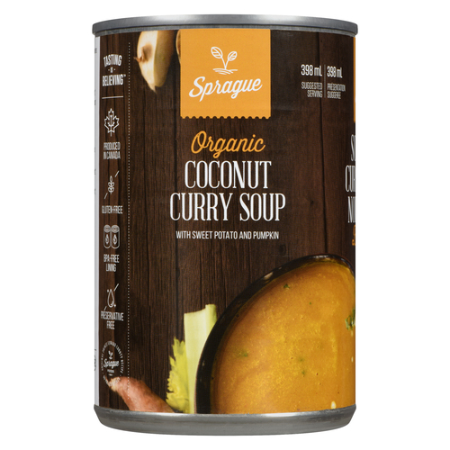 Sprague Organic Soup Coconut Curry