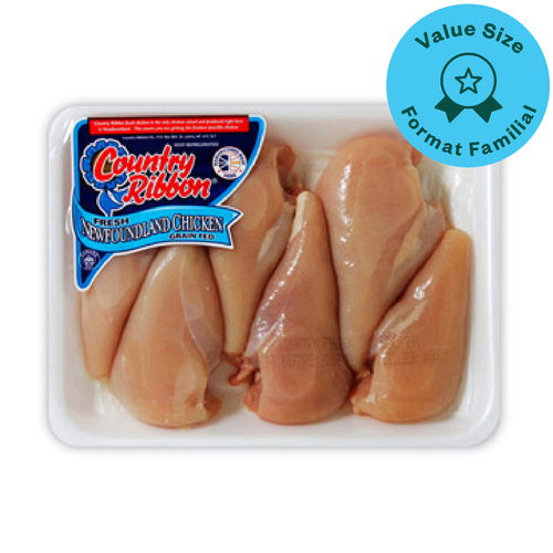 Buy Country Ribbon Chicken Breast Boneless Skinless Value Size | Foodland