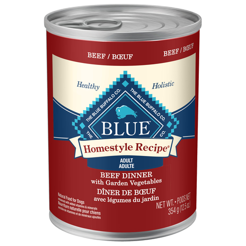 Blue Buffalo Wet Dog Food Homestyle Beef Dinner 354 g
