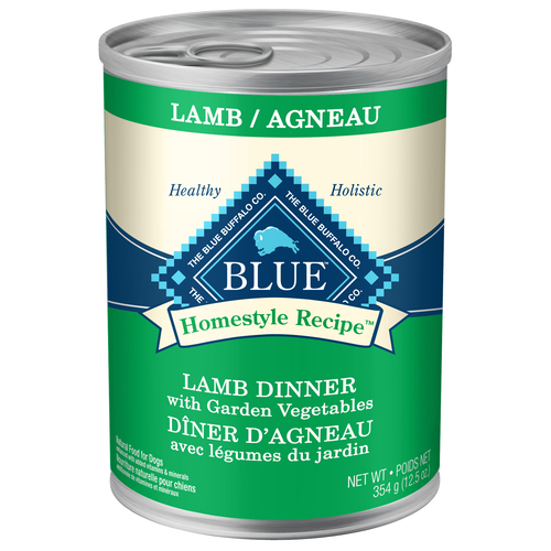 Blue Homestyle Recipe Lamb Dinner with Garden Vegetables Wet Dog Food