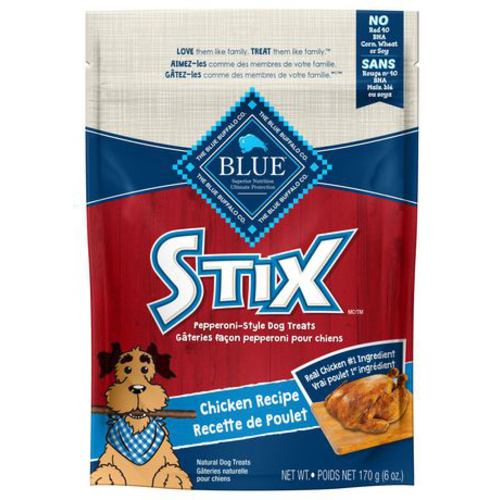 Buy Blue Buffalo Dog Treats Stix Natural Soft-Moist Chicken 170 g