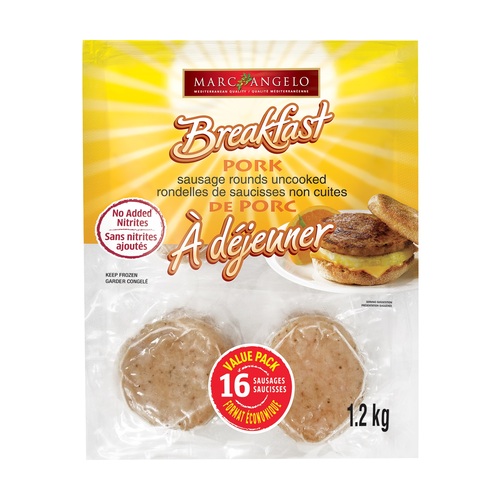 Marcangelo Breakfast Patties Pork